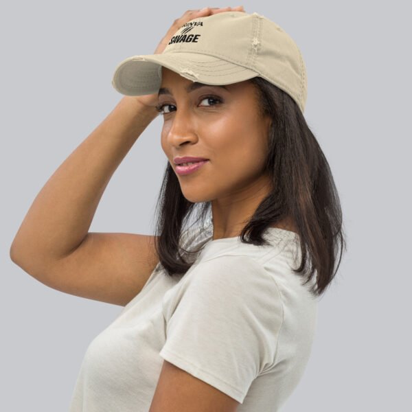 Casquette Rinva Savage – Détail sauvage, style assuré. – Image 2