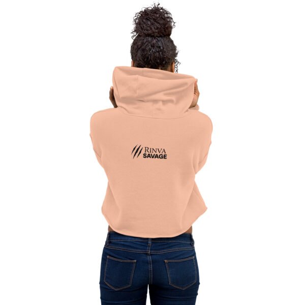 Sweat à Capuche Crop-Top Rinva Savage – L'attitude à chaque mouvement. – Image 2