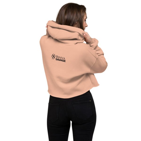 Sweat à Capuche Crop-Top Rinva Savage – L'attitude à chaque mouvement. – Image 3