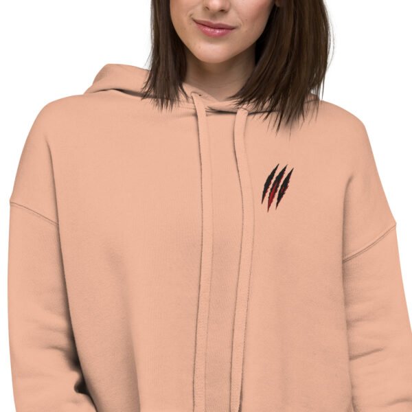 Sweat à Capuche Crop-Top Rinva Savage – L'attitude à chaque mouvement. – Image 4